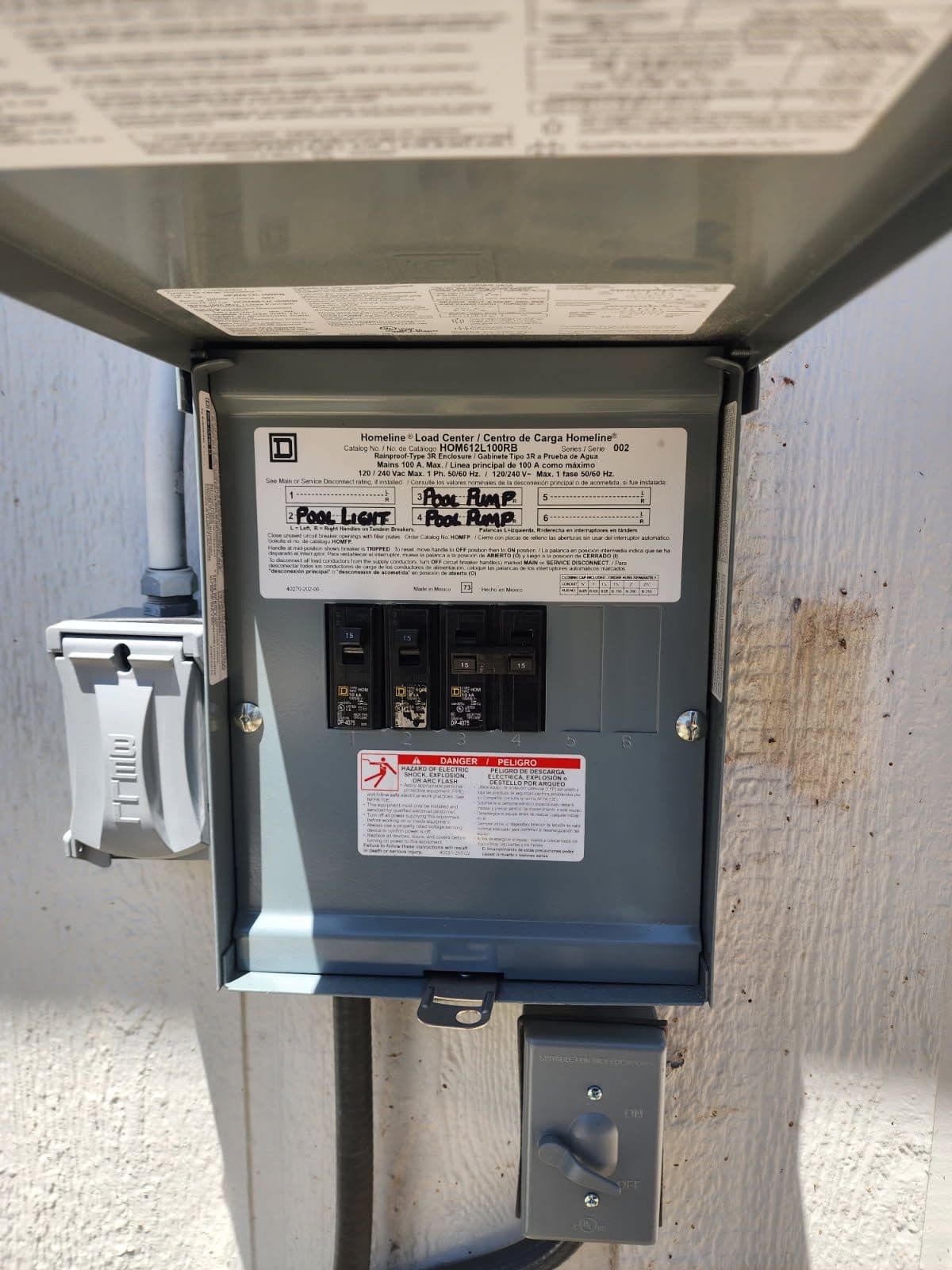 Professional Pool Light and Pump Installation